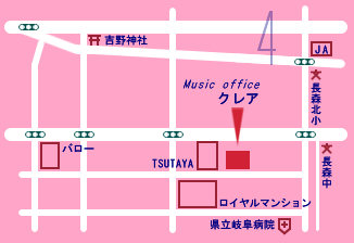 所在地の地図