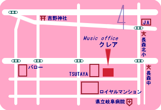 所在地の地図