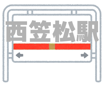 西笠松駅
